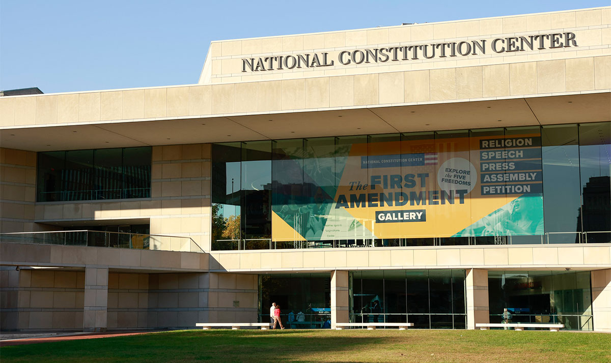 Photo of Constitution Center facade